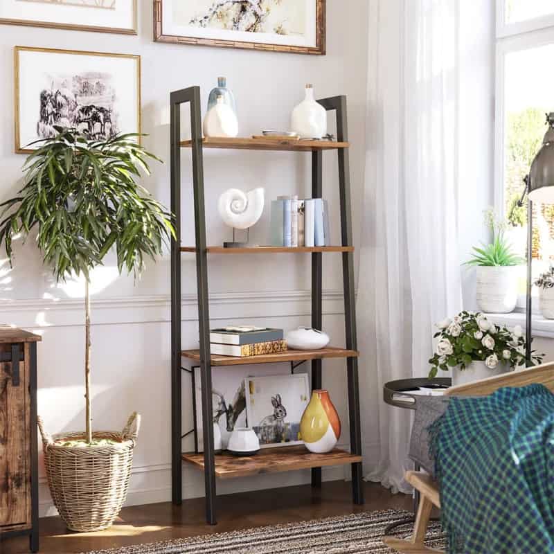Add A Bookshelf For Simple Storage