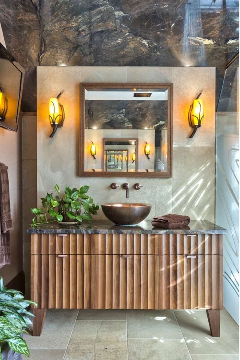Install a Hand-Hammered Copper Sink Bowl