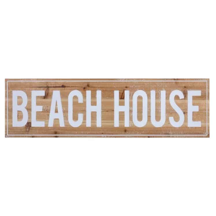 Let Everyone Know Where You Live With A Beach House Sign