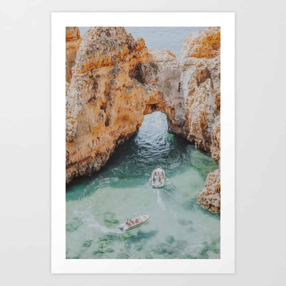 Hang Up A Photograph Of Portugal’s Blue Waters