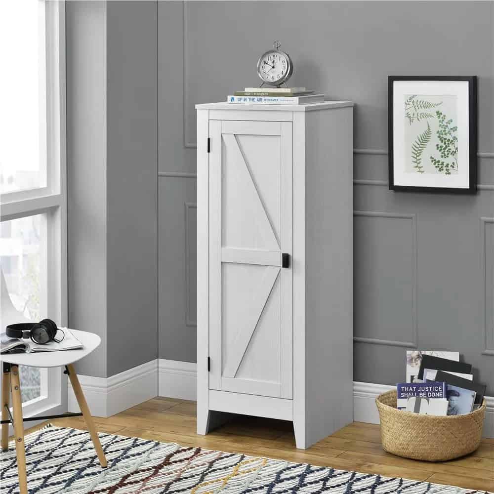 Go For A Farmhouse Look With An Elegant Storage Cabinet