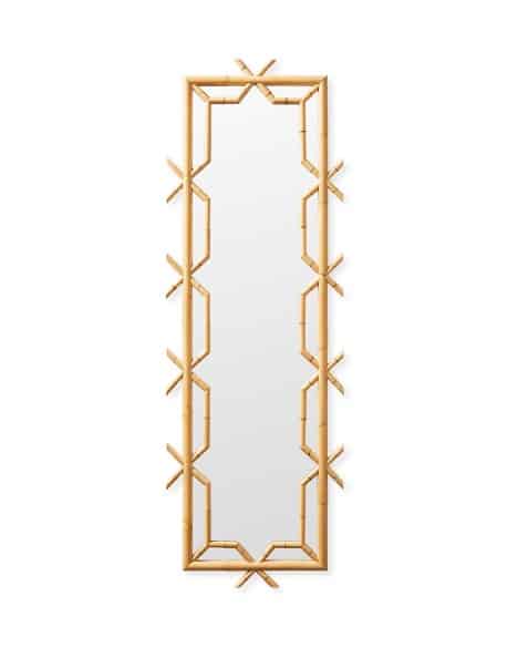 Opt For Organic With A Geometric Cane Mirror