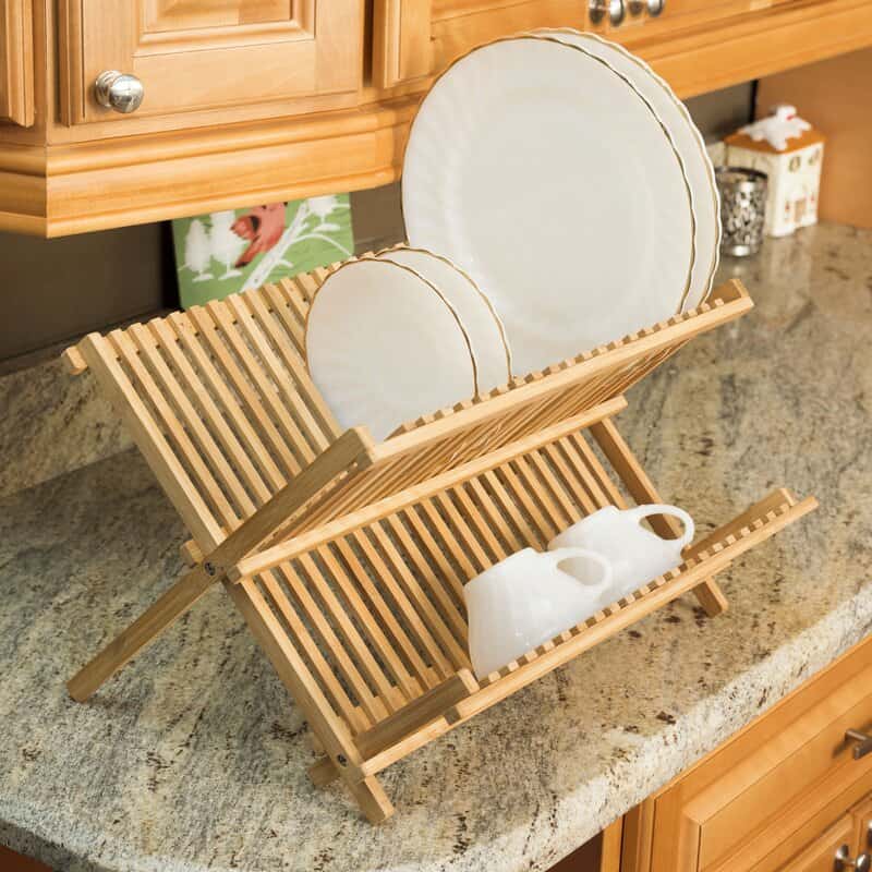 Bamboo Dish Rack