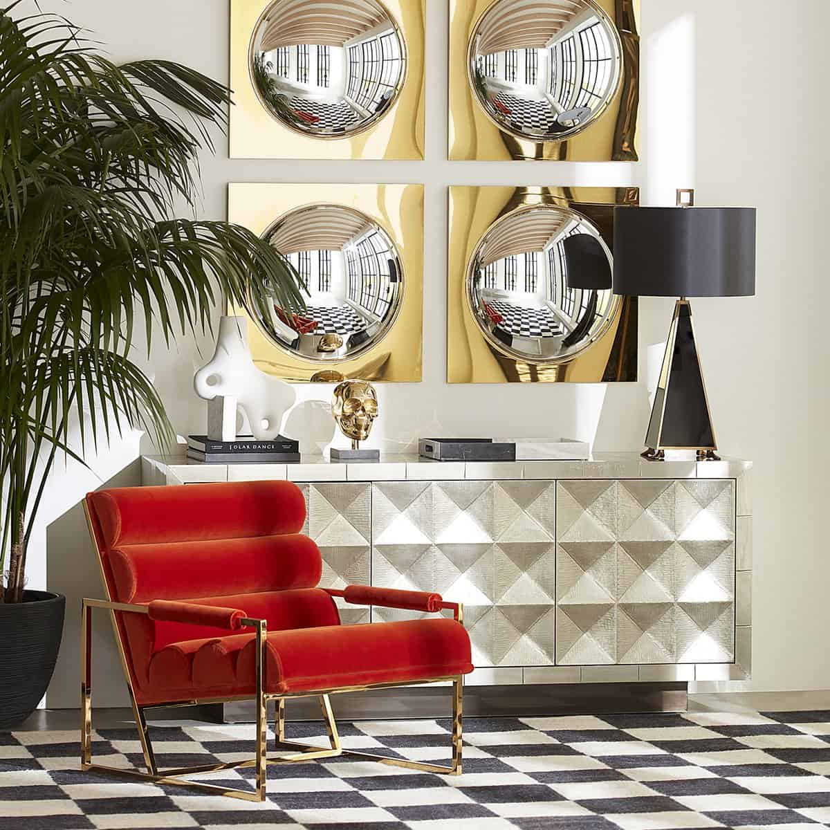 Spice Up Your Dining Room With A Convex Mirror