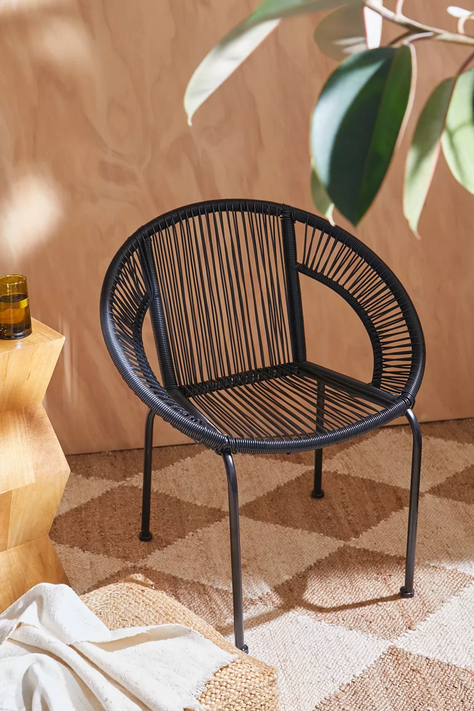 Woven Indoor And Outdoor Patio Chair