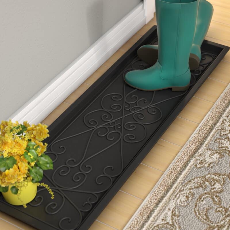 A Shoe Tray Is A Great Way To Accentuate An Entryway