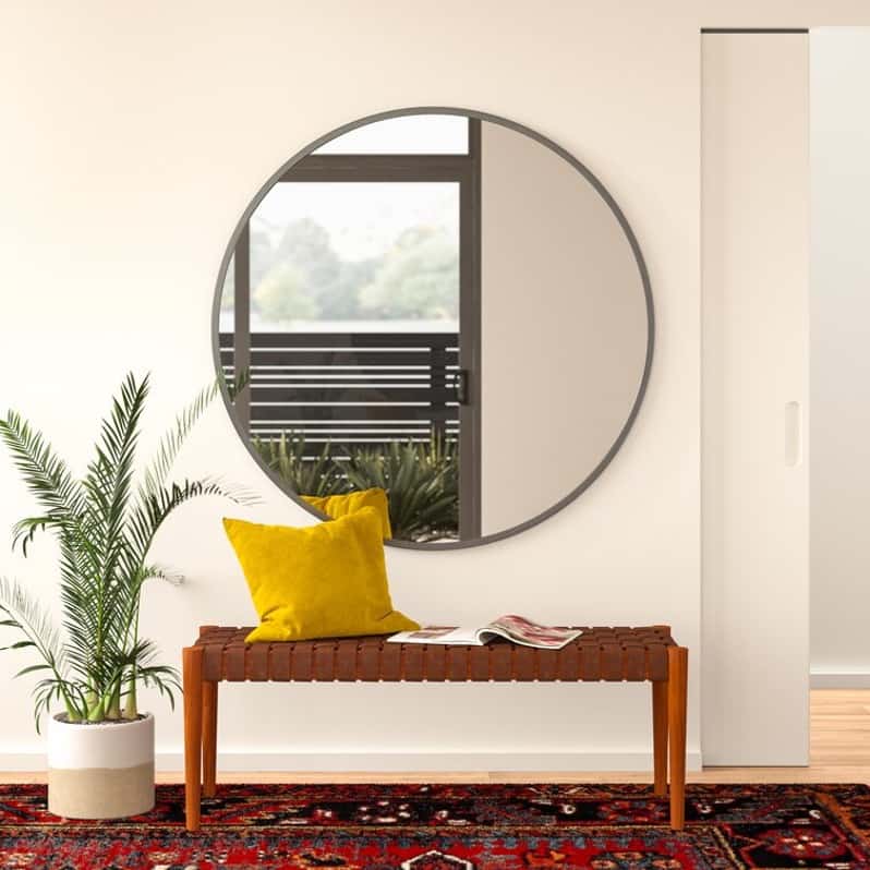 Keep It Simple With A Minimalist Mirror