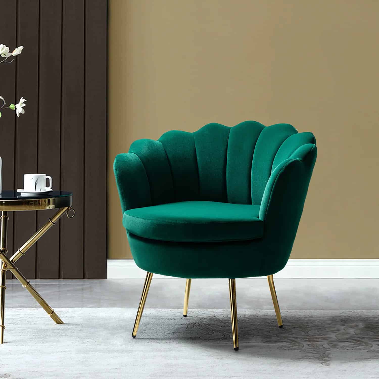 Add A Dash Of Elegance With An Emerald Green Chair