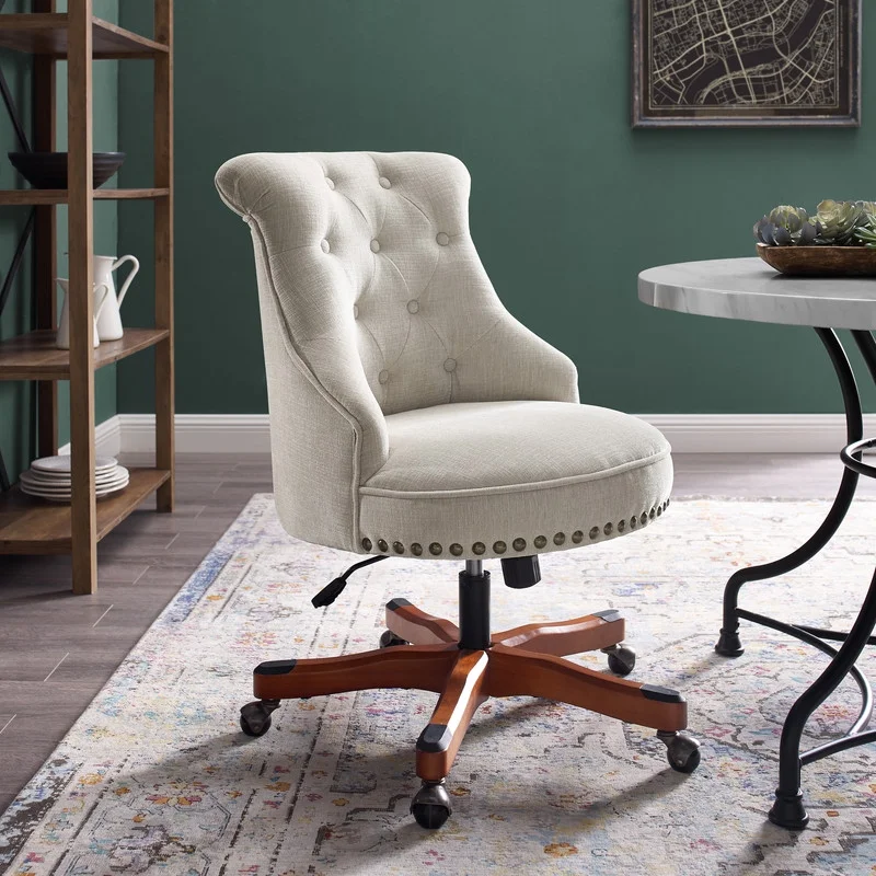 Incorporate Button Tufting In Your Design Through A Luxury Swivel Chair
