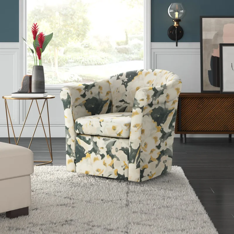 Use A Floral Chair To Brighten Up Your Space