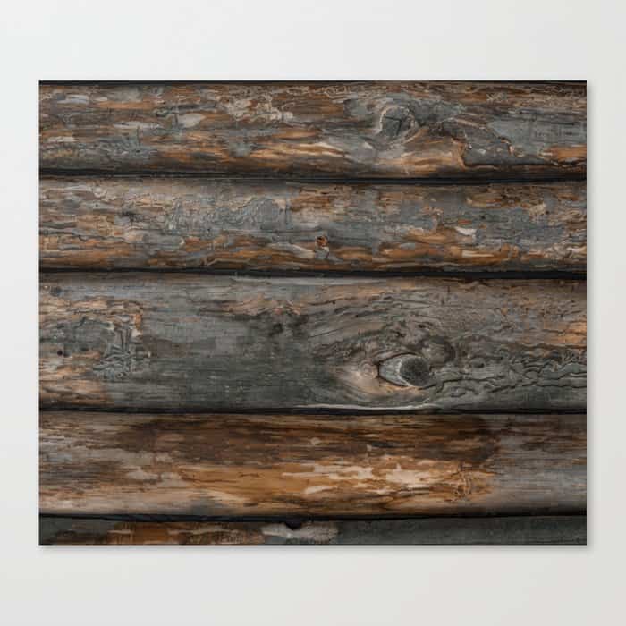 Wooden Canvas Print