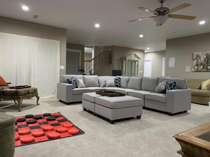 What Color Couch Goes With Gray Floors?