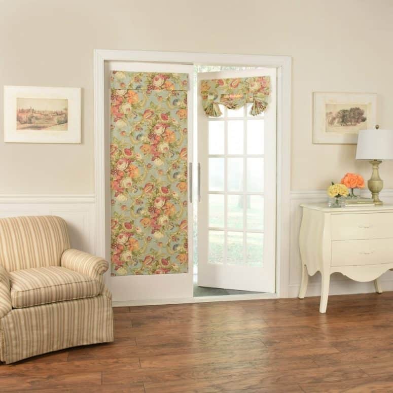 20 Front Door Window Covering Ideas