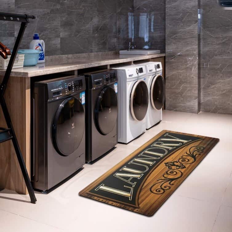 Cover Your Floor With A Farmhouse Style Laundry Room Rug