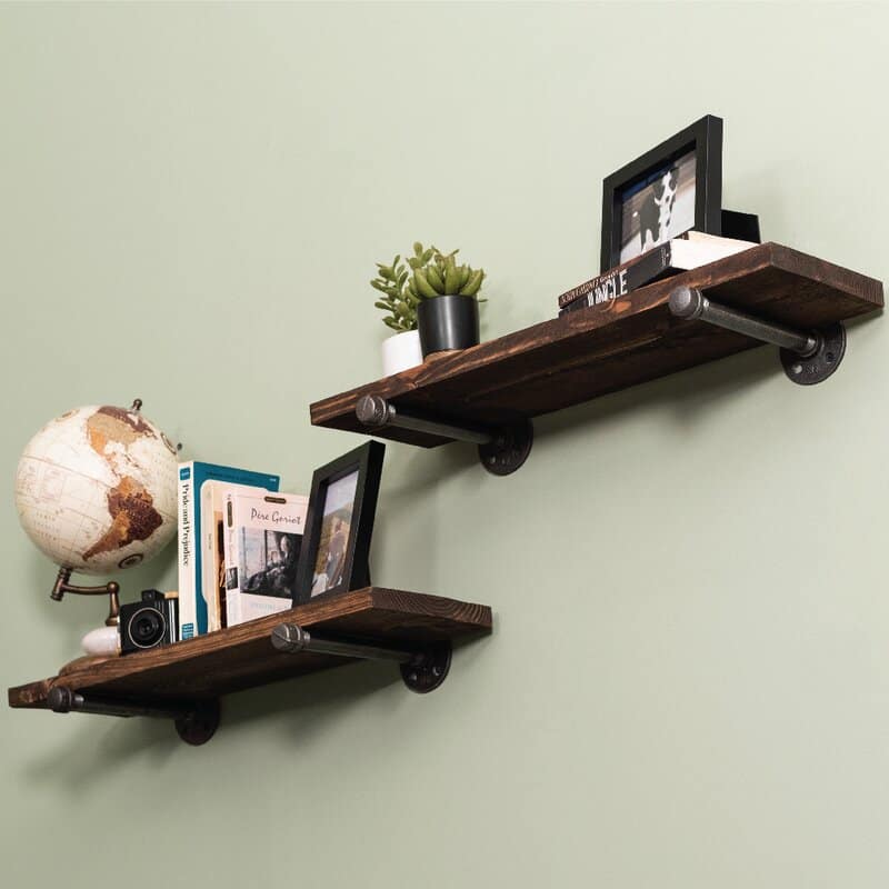 Solid Wood Floating Shelf