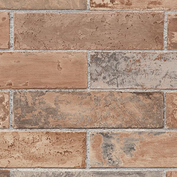Add A Brick Wallpaper To Spice Your Bathroom Up