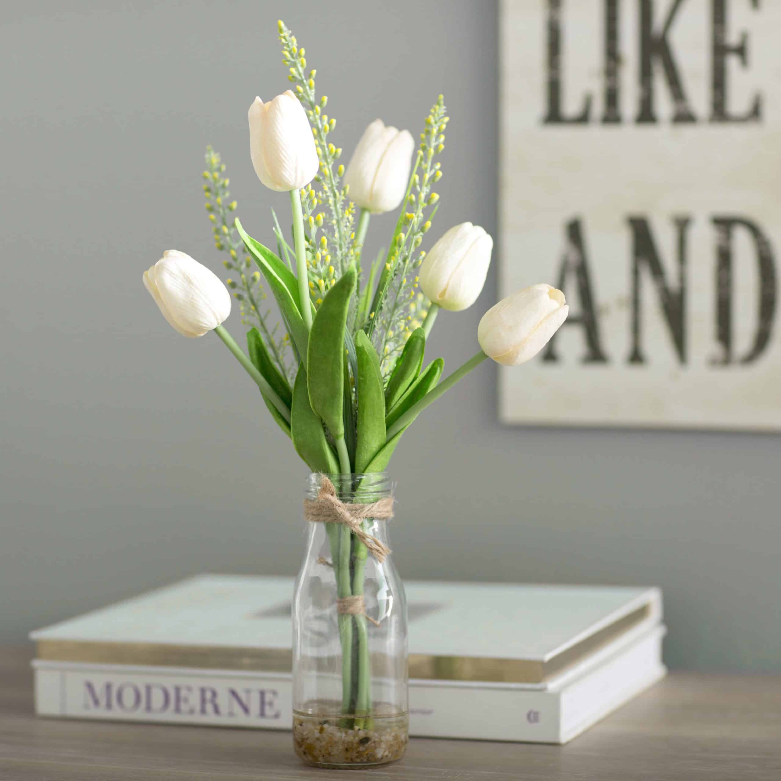 Tulips Add Freshness To Your Dining Room