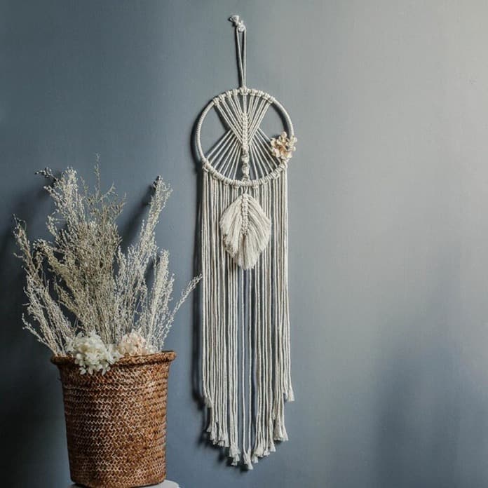 Decorate With A Woven Macrame Wall Hanging Tapestry