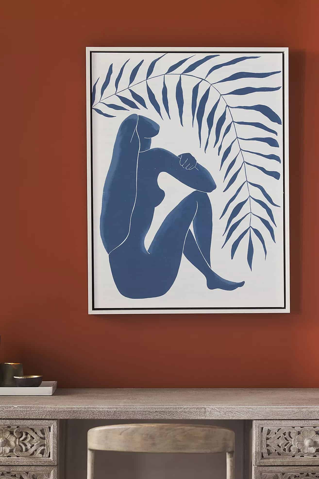 Blue Wall Art Is A Staple In Coastal Rooms