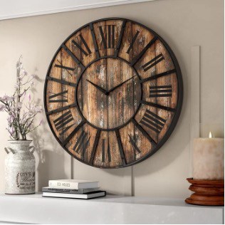 Fix A Wall Clock For That Off-Grid Vibe