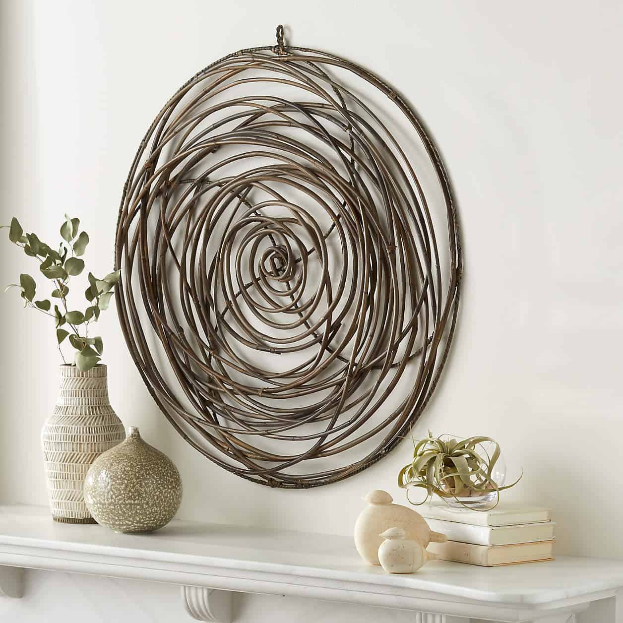 Use Rattan Scribble Art For An Abstract Flair