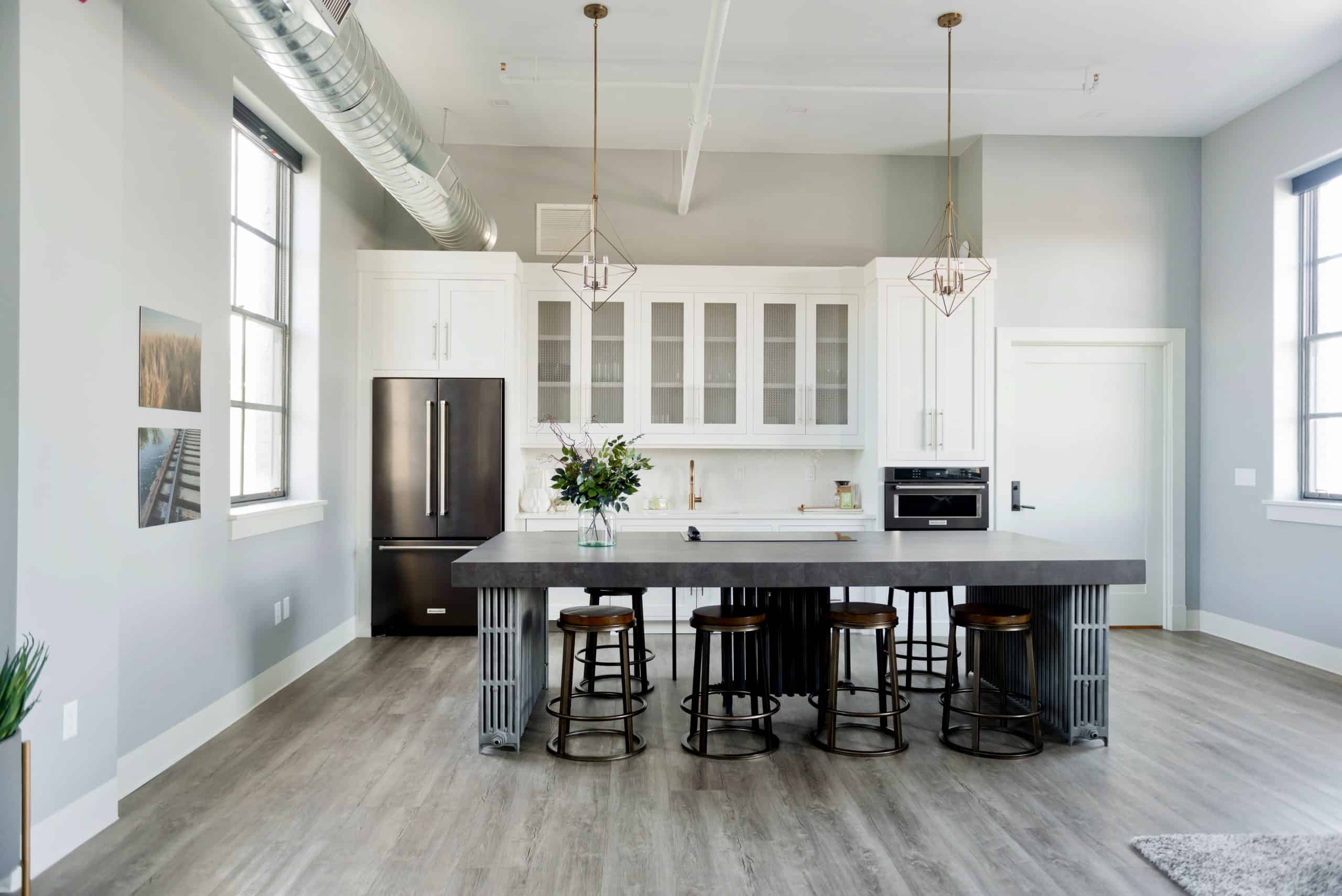 Gray Floors Add A Sophisticated Touch
