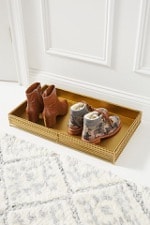 Decorate With A Golden Boot Tray