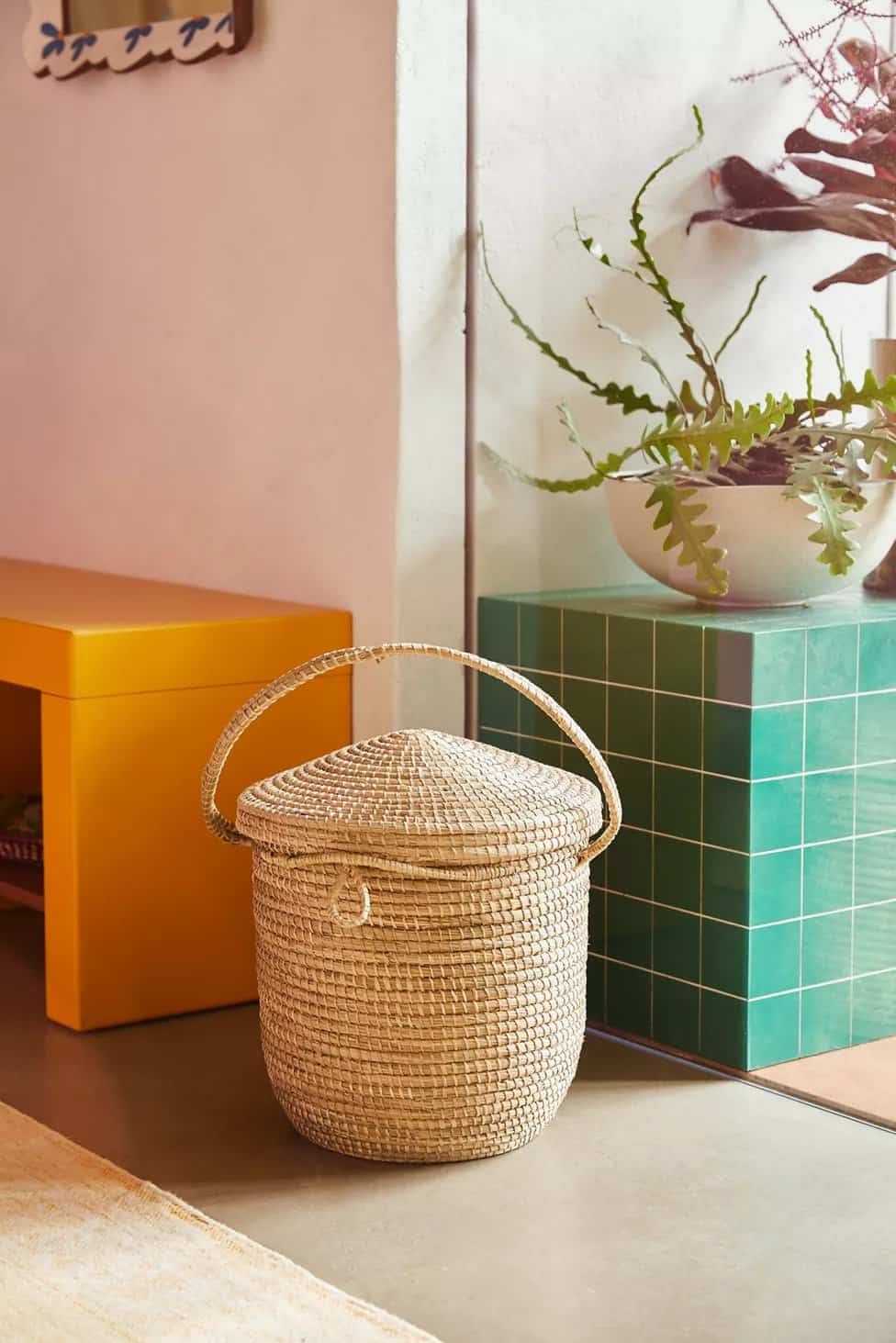 Baskets Look Stylish While Storing All Your Shoes