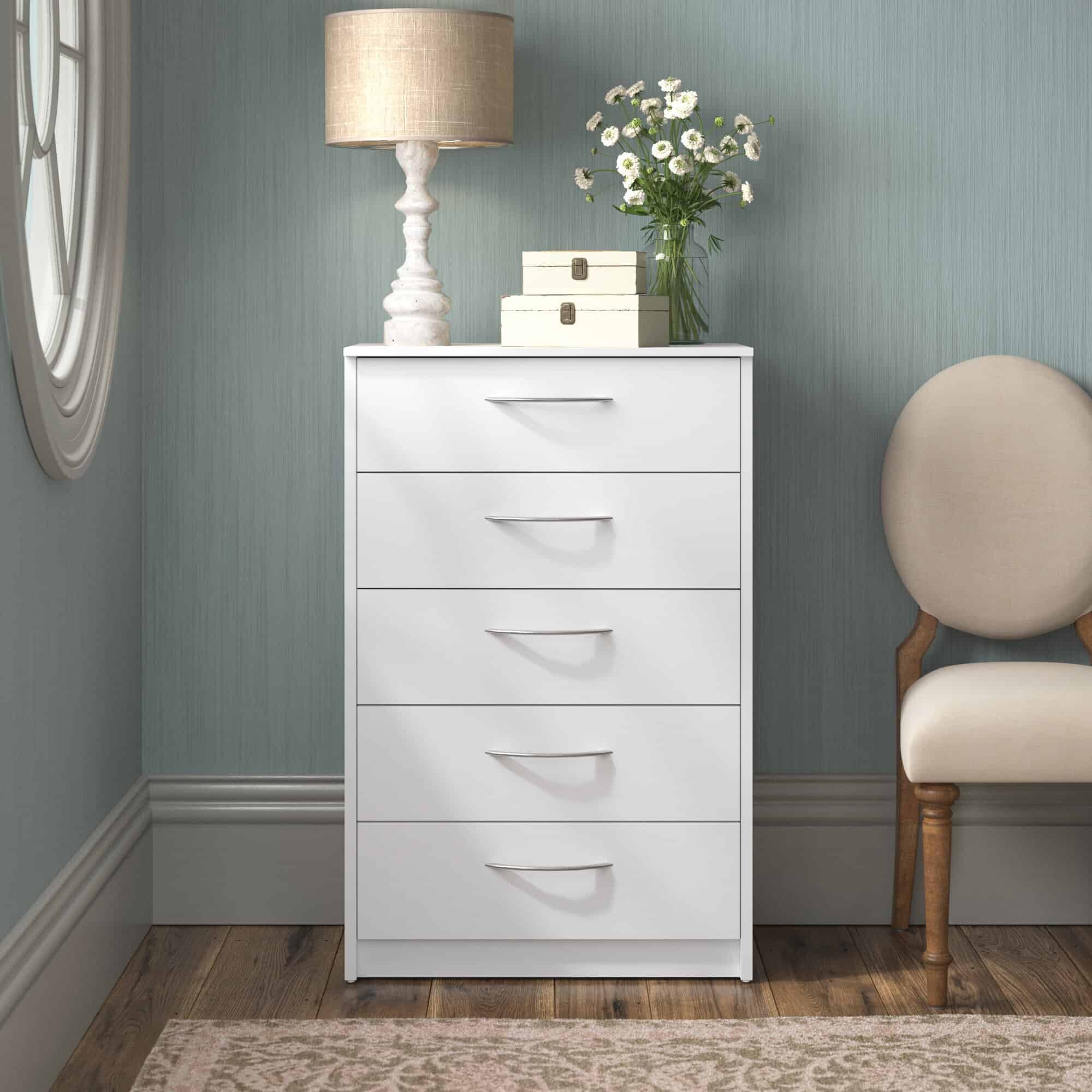 You Can't Go Wrong With A Simple White Dresser
