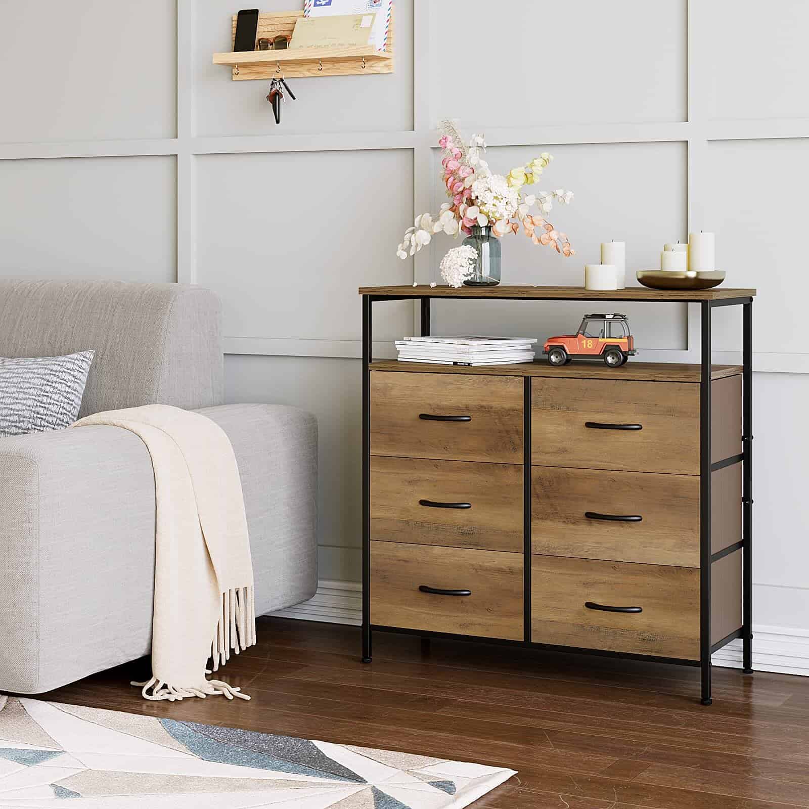 Consider A Combo Between A Dresser And A Shelf