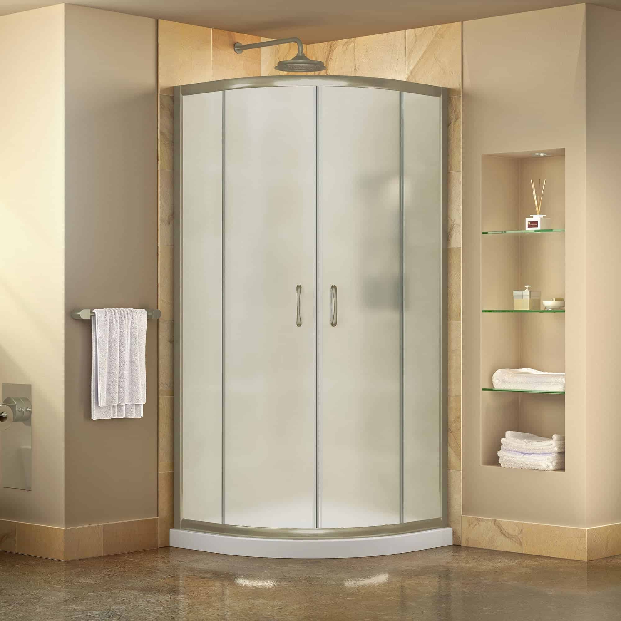 Enclosed Showers Are Perfect For Midsize Bathrooms