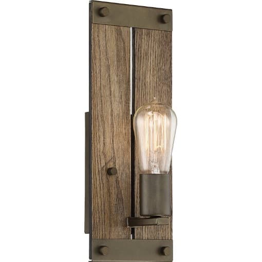 Light It Up With A Wood-Armed Sconce