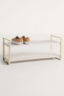 Install A Two-Tier Marble Shoe Rack…