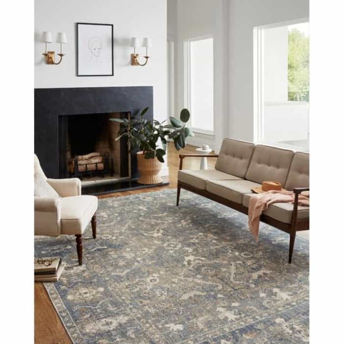 What Color Rug Go With Black Furniture?