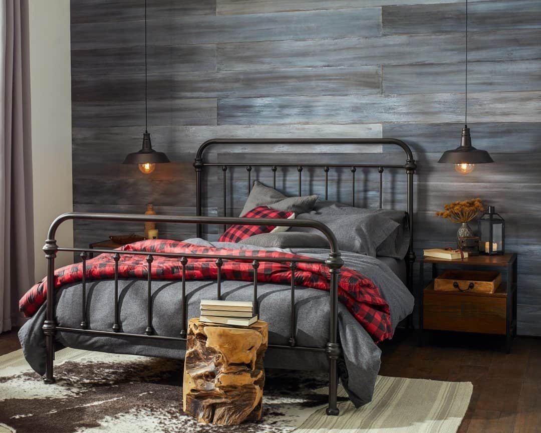 Spruce Up Black And Grey Bedrooms With Vibrant Accents