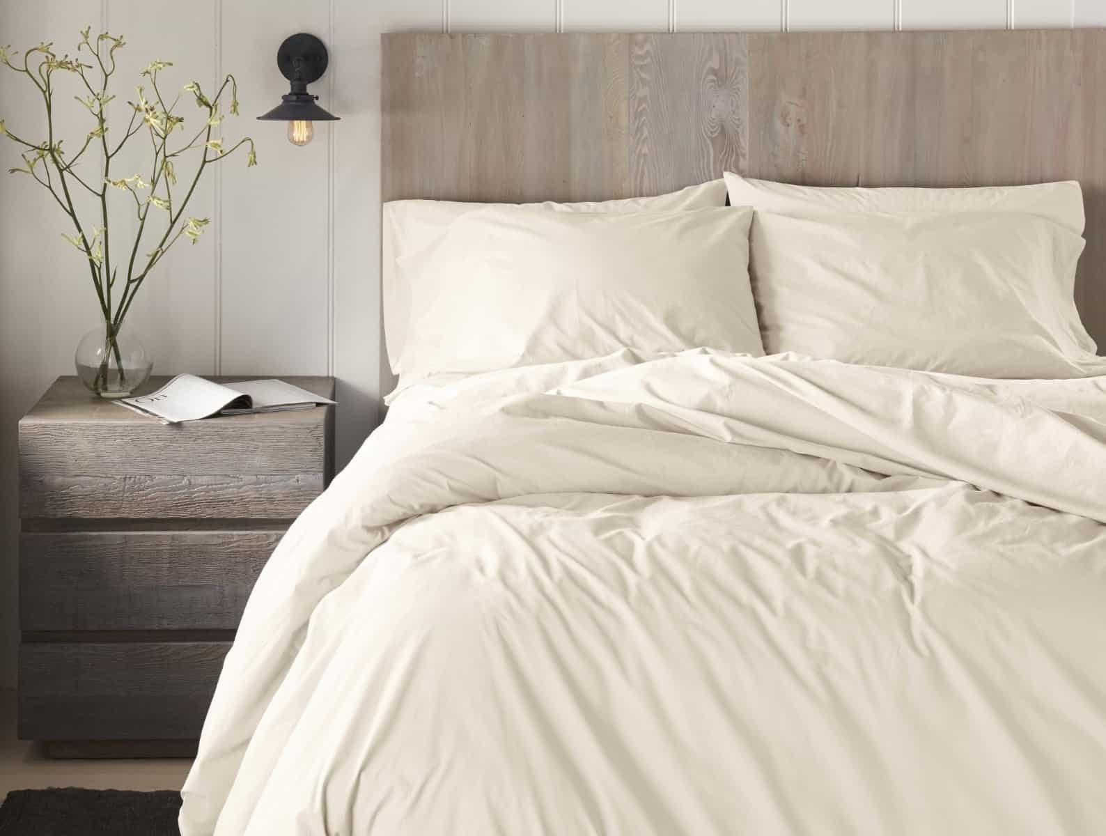 Go For Beige Sheets If You Want A Crisp Look