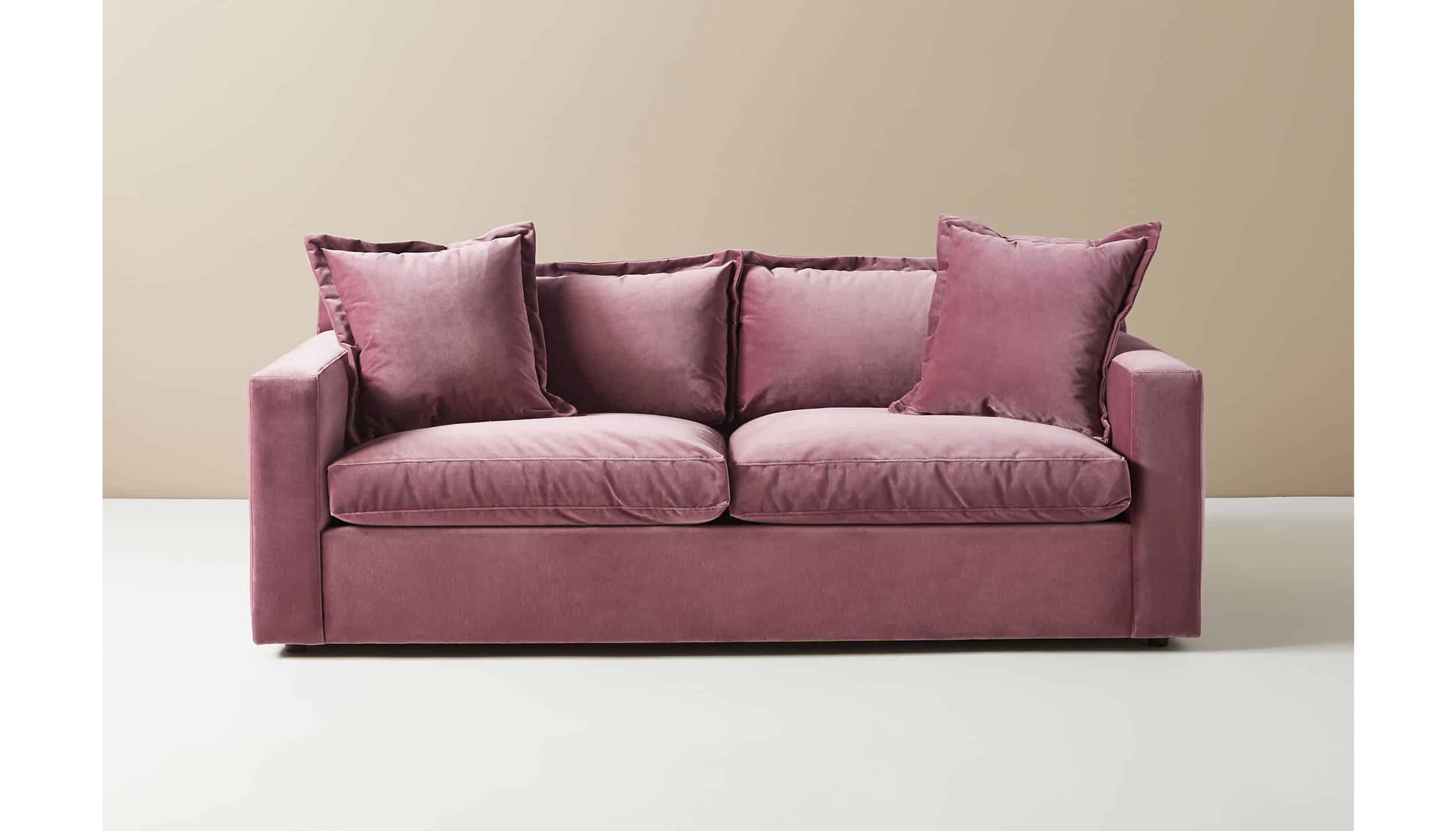 Pink Furniture Looks Exquisite With Yellow Walls