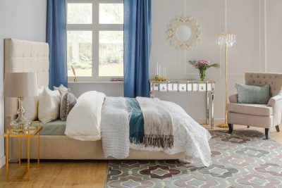 8 Blue and Gold Bedroom Ideas