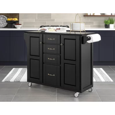 What Color Hardware Goes With Black Cabinets?