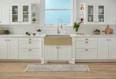 What Color Hardware Goes With White Kitchen Cabinets?